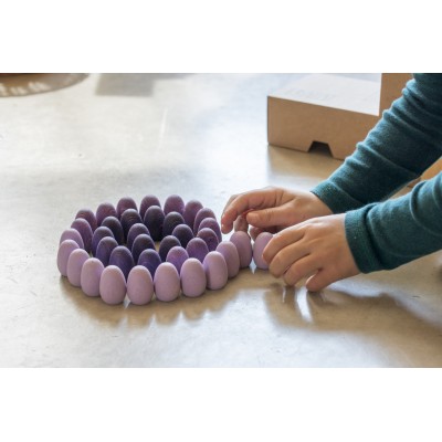 Mandala Mov, Grapat Mandala Purple Eggs