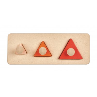 Joc Montessori - Triunghiuri, Plan Toys