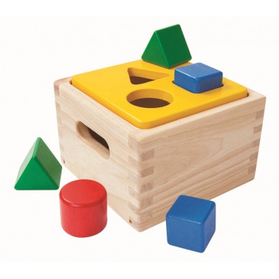 Cutie pentru sortare forme geometrice - joc educativ Plan...